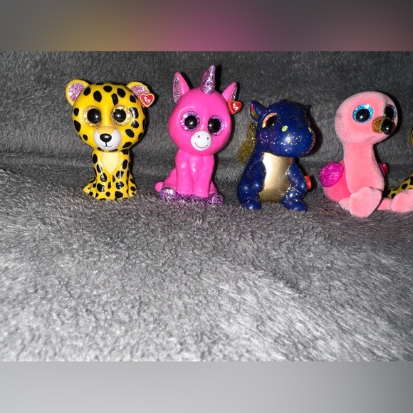 Lot of 5 TY Beanie Boos Mini Boo Speckles, Bubblegum, Gilda, Saffire Series 3 - Picture 6 of 15